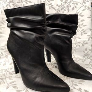 Starlet Black Heeled Boots